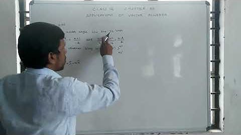 Class 12 maths | Unit – 6 | Applications of Vector Algebra | Example: 6.30