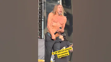 👕 Red Hot Chili Peppers Support Act #Iggy Pop Front Of Stage 06/26/2023 Mannheim live concert music