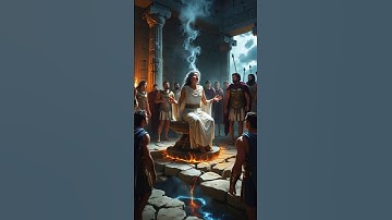 The Dark Truth Behind the Oracle of Delphi: Divine or Just High on Ancient Gas?  #historyshorts