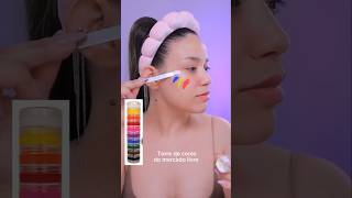 Colour Mixing Foundation 😨 #makeup #beautyhacks #ytshorts #sfx #shortsfeed