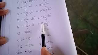 Syllabic Words & Pronunciationgaro Language