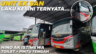 UNIT EX SAN LAKU KESINI ‼️ HINO AK ISTIMEWA TOILET DAN PINTU TENGAH