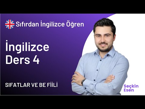 A1 Seviye İngilizce Ders 4 - Sıfatlar (Adjectives) ve Be Fiili | Sıfırdan İngilizce Öğreniyorum