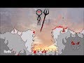 The Cliff 4 - Rebirth (FlipaClip animation 83, stick fight, blood warning!)