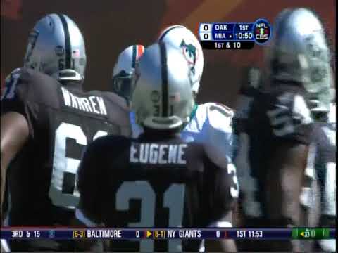 2008 RAIDERS - DOLPHINS (11-16-08)