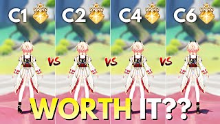 Linnea All Cons Comparison Genshin Impact Early Access