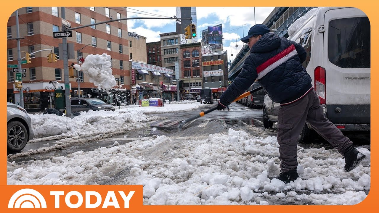 More Snow Hits Northeast as it Continues to Dig Out From Blizzard