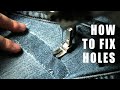 How to Repair Holes in Jeans and Other Fabrics