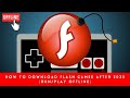 How to Download Flash Games After 2020 | Flash Games OFFLINE | SWF Player | Adobe Flash Player (PC)