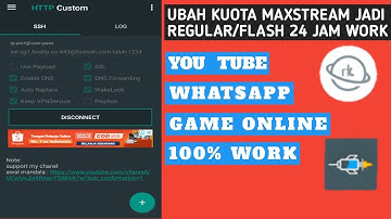 CARA GAMPANG UBAH KUOTA MAXSTREAM TELKOMSEL JADI REGULAR 100% WORK