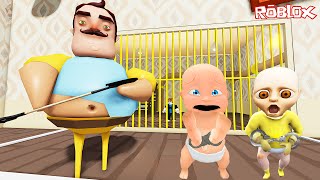 WILSON CHASES BABIES 😱 Hello Neighbor Who's Your Daddy Baby in Yellow Roblox by Hapno Game 46,915 views 1 month ago 13 minutes, 32 seconds