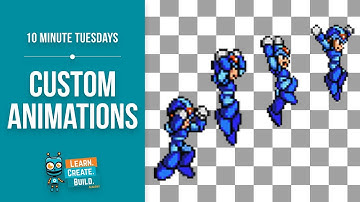 CREATE AND ANIMATE CUSTOM SPRITES! 10 - Minute Tuesday #5