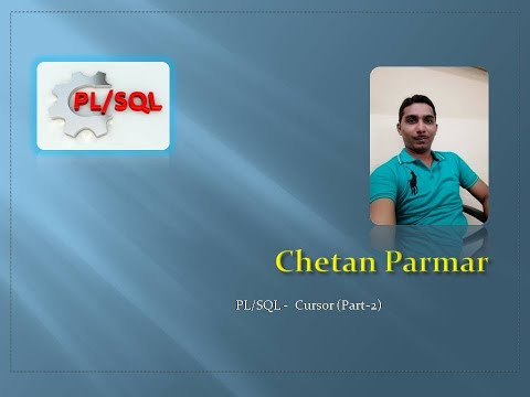 PL SQL Cursor