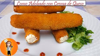 Lomo Adobado con Crema de Queso | Receta de Cocina en Familia