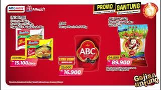 Potongan serba heboh hadir di Promo Gantung! Segera meluncur ke Alfamart sekarang! 😉