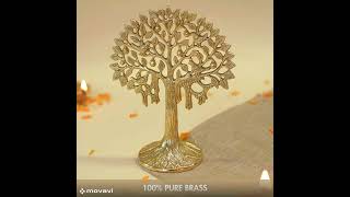 Pure Brass Kalpvriksh Tree https://amzn.to/4evg2ND
