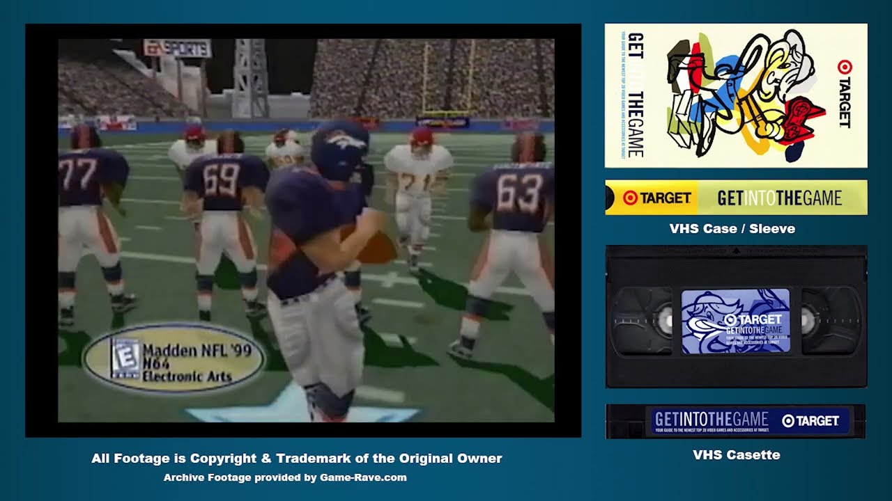Target - Get Into The Game | GameRaveTV VHS Archive
