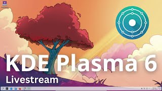 KDE 6 Plasma  Hauke und Jean testen es  Livestream