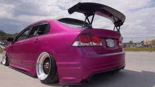 Pink Bagged Civic | Girl's Ride | by REDICONMEDIA 2022 86,753 views 7 years ago 2 minutes, 41 seconds