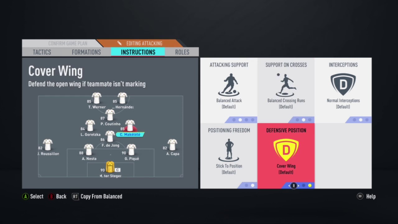Fifa 20 Best 41212 Custom Tactics