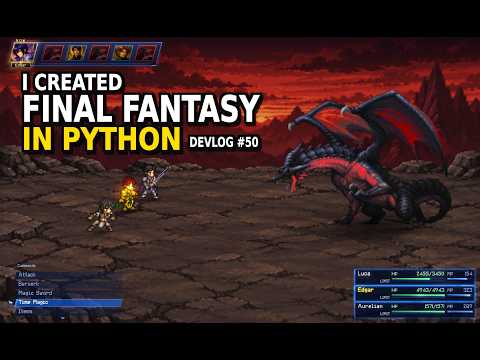 I Have Created Final Fantasy Using Python