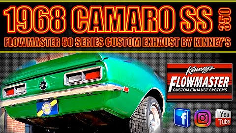 1968 Camaro SS Flowmaster 50 Series Custom Dual by Kinney