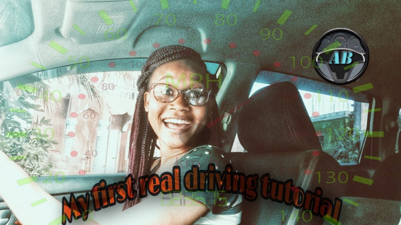 My first real driving lesson - YouTube