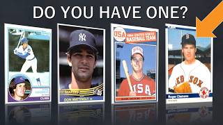 Did You Keep These Valuable 1983-1985 Baseball Cards + Rookies