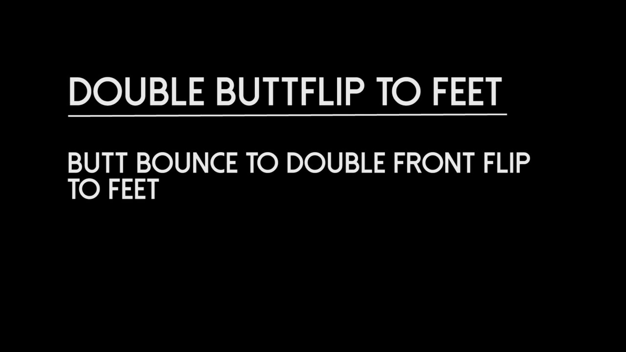 Double Buttflip to Feet | Slackline Tricks | Slackline Industries