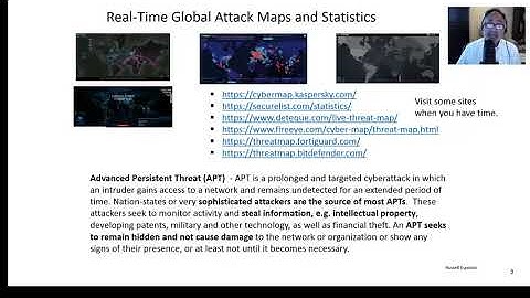Information Security - Part 4 - Malware, Threats and Vulnerabilities -  Russell Esposito