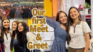 Amazing crowd | First live interaction with fans | Hira Faisal