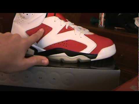 jordan retro 6 carmine