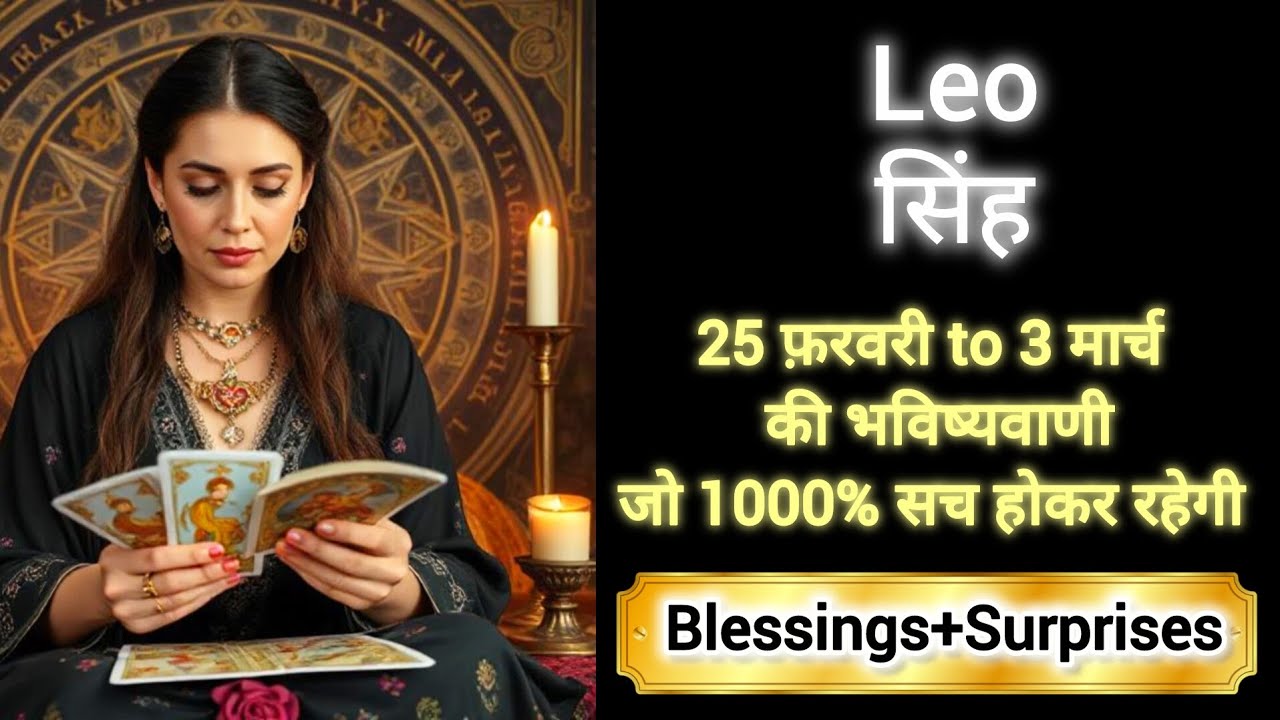 LEO 🎖️🎊 सिंह राशि 25 फ़रवरी to 3 मार्च 2026🌈🏆 Singh Rashi 2026 🎁 #tarot #leo #horoscope #love #tarot
