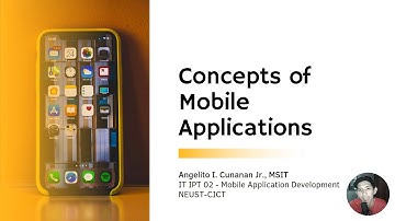 1 - Concepts of Mobile Application