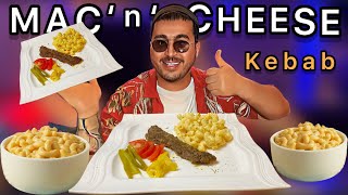 Mac And Cheese Meets Kebab A Fusion Of Comfort And Flavor