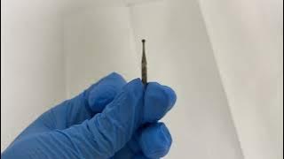 HOW TO REMOVE BLACKENED STEEL ROND BURS?