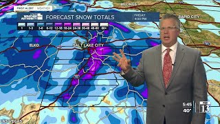 Lots of snow ahead - Saturday, December 25