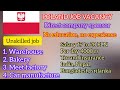 Poland job vacancy direct company sponsor