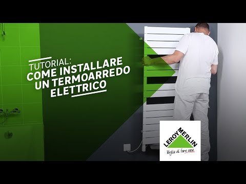 Video: Scaldasalviette Elettrici Con Attacco A Scomparsa: Montaggio, Modelli Termostatici, Bianco E Nero, Stretto E Con Ripiano, Altri