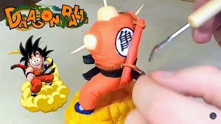 ☁💪Como hacer a GOKU NIÑO [Plastilina/Porcelana Fria] (Paso a Paso) ~ DRAGON BALL