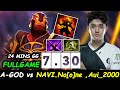 EG Abed [Ember Spirit] 11K MMR vs Navi Noone MID BATTLE Perspective Fullgame Dota 2