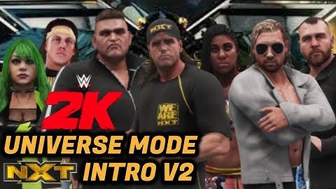 WWE 2K Universe Mode: Updated 2021 NXT Intro