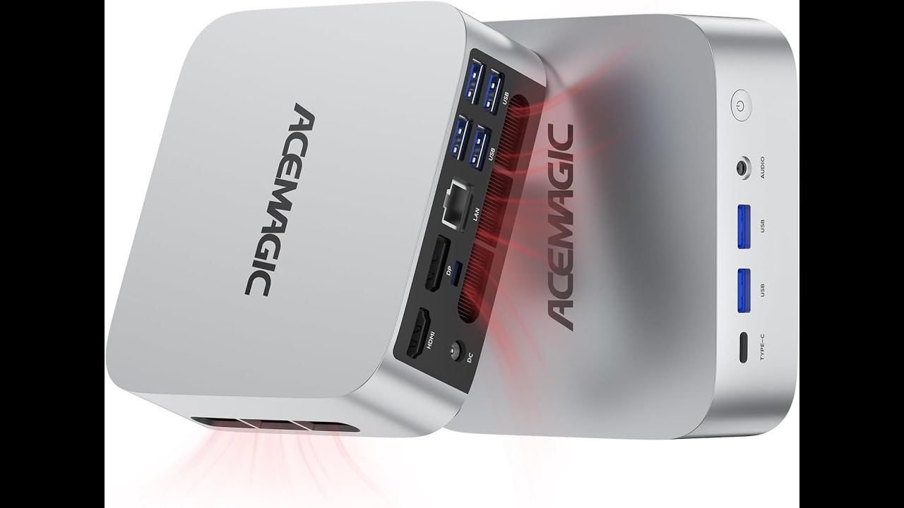 ACEMAGIC M1 Mini PC, Intel Core i9-11900H 32GB DDR4 1TB SSD, Mini Computers (4.9GHz, 8C/16T)