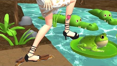 Tippy Toe 3D - ASMR Fun Game - Android/iOS Gameplay Walkthrough Part-3