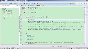 6-08 JDBC 工具类（连接对象整合） 已加密
