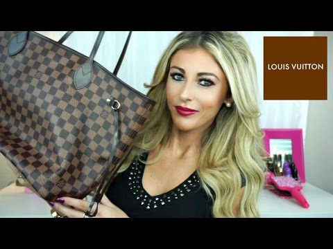 LOUIS VUITTON ESCALE NEVERFULL UNBOXING REVIEW MODELLING ❤ 