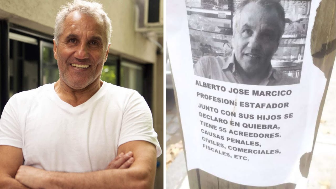 Beto Márcico procesado y embargado por una estafa millonaria a futbolistas