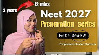 Class 11 nd 12 ?? DONT  START YOUR NEET 2027 PREPARATION  WITHOUT  WATCHING THIS!!!