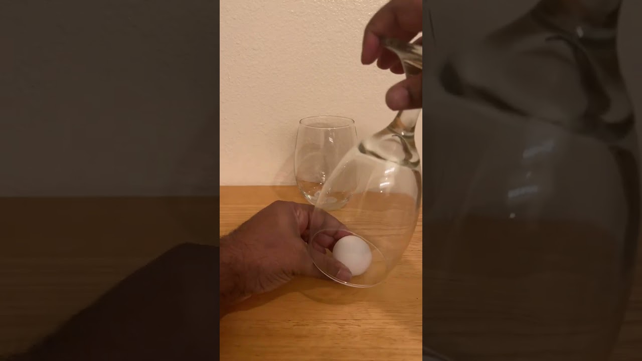 Science of Spinning Ball in a Glass 🫢 