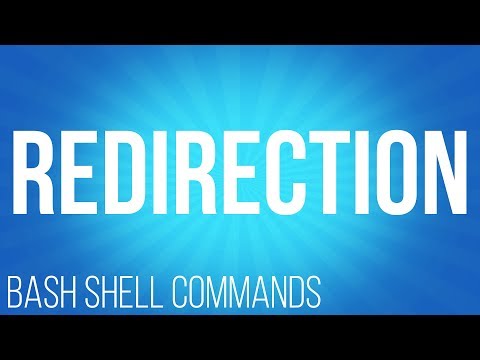 BASH Shell commands redirection ( commands for linux )